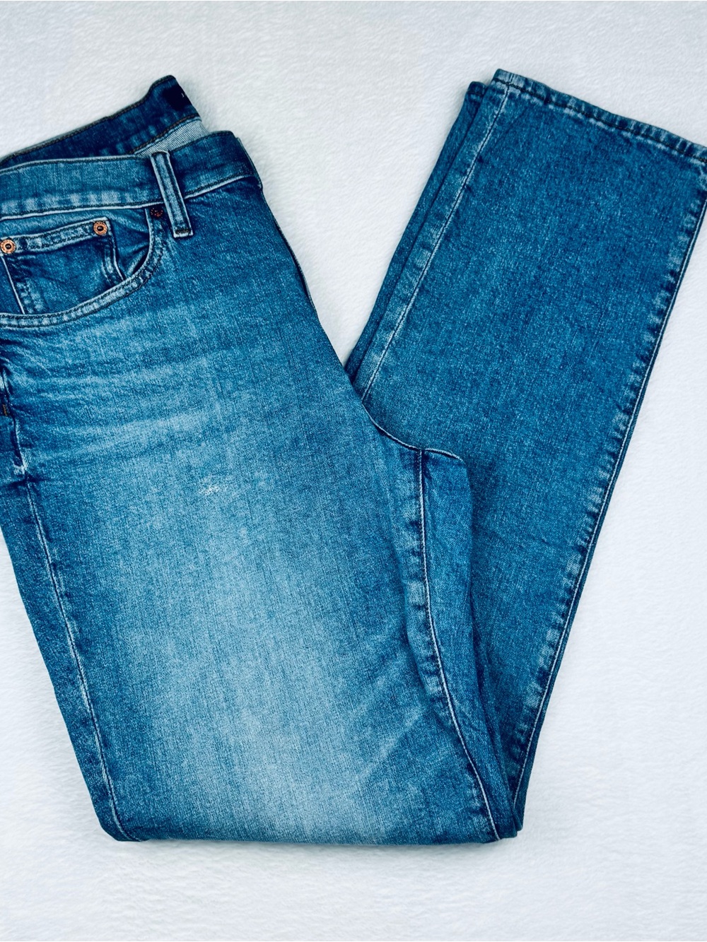 J. Crew Jeans. Slim, broken-in boyfriend jeans with distressing. Size 29T.